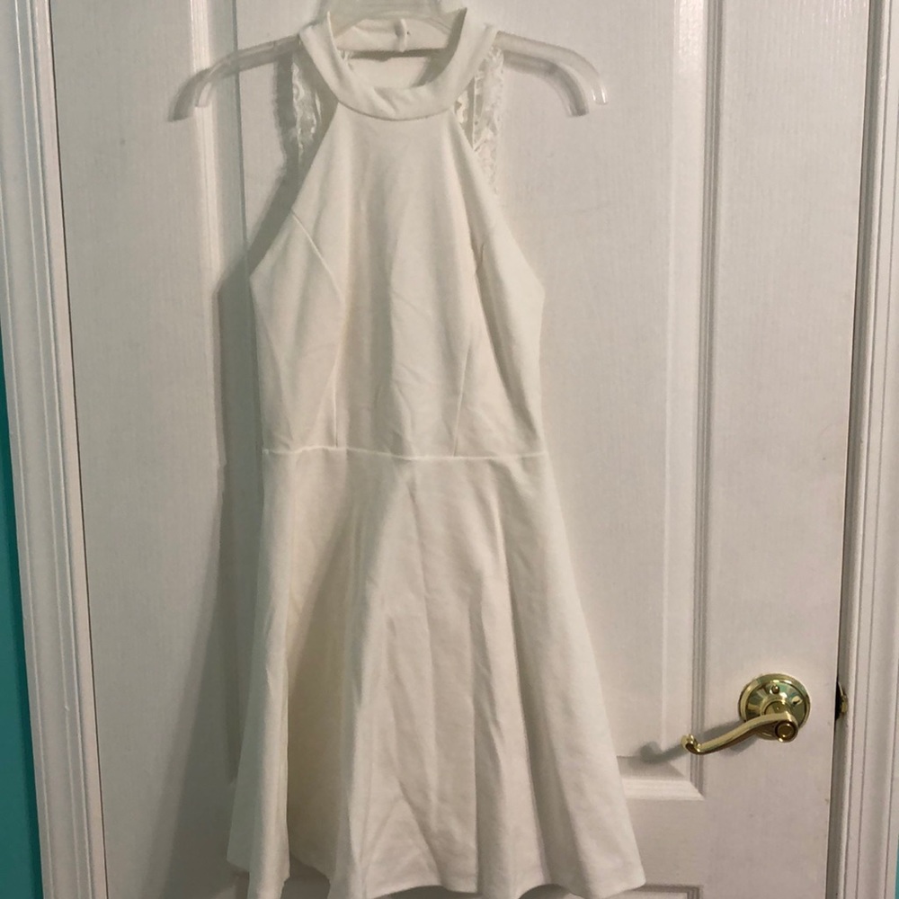 White dress